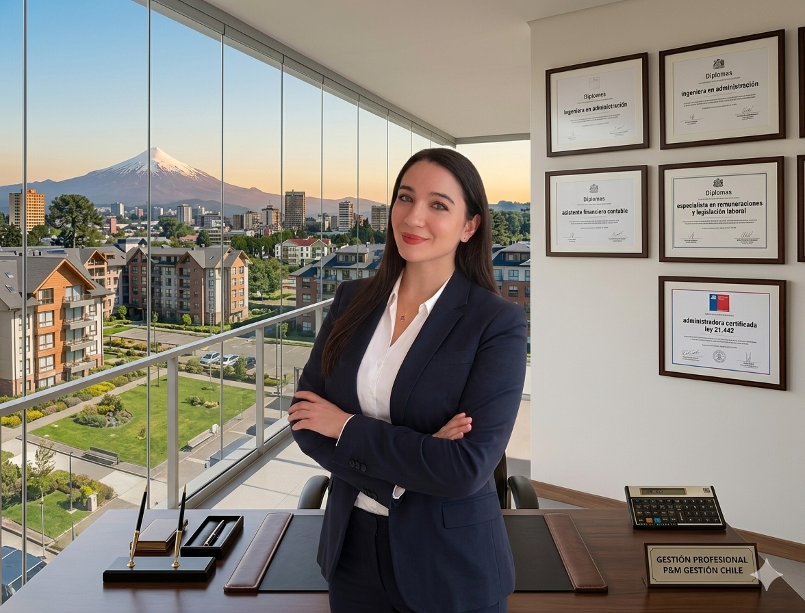 Paulina Maldonado con sus certificaciones